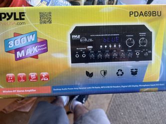Pyle bluetooth home audio amplifier