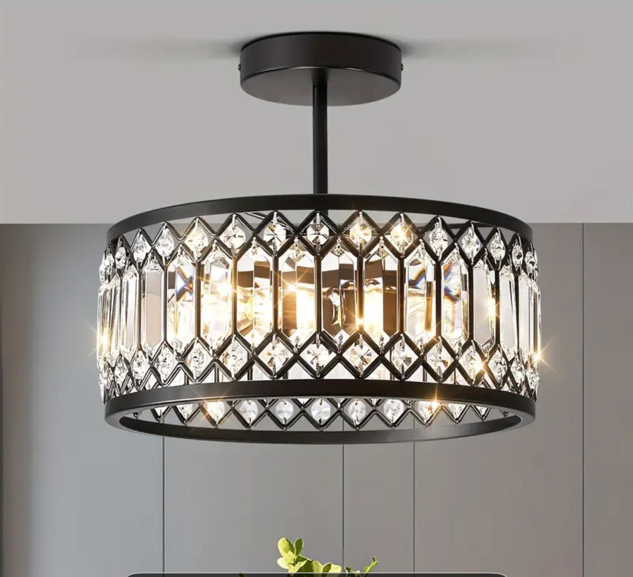 Crystal Pendant Light