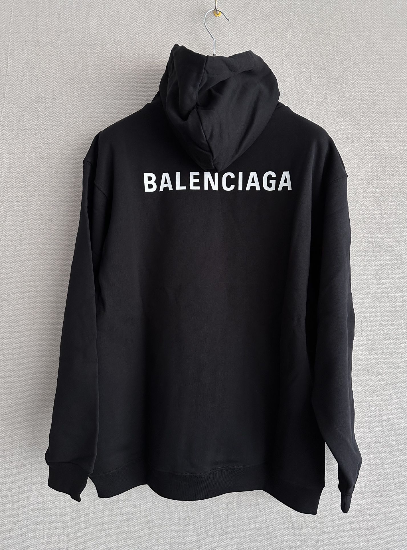 BALENCIEGA Black NEW Hoodie XL Size FT75 600583