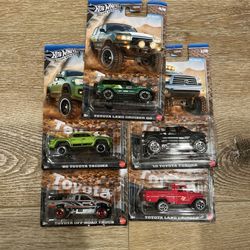 Hot Wheels Toyota Silver Series 2025 Full Set