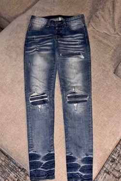 blue amiri mx1 jeans