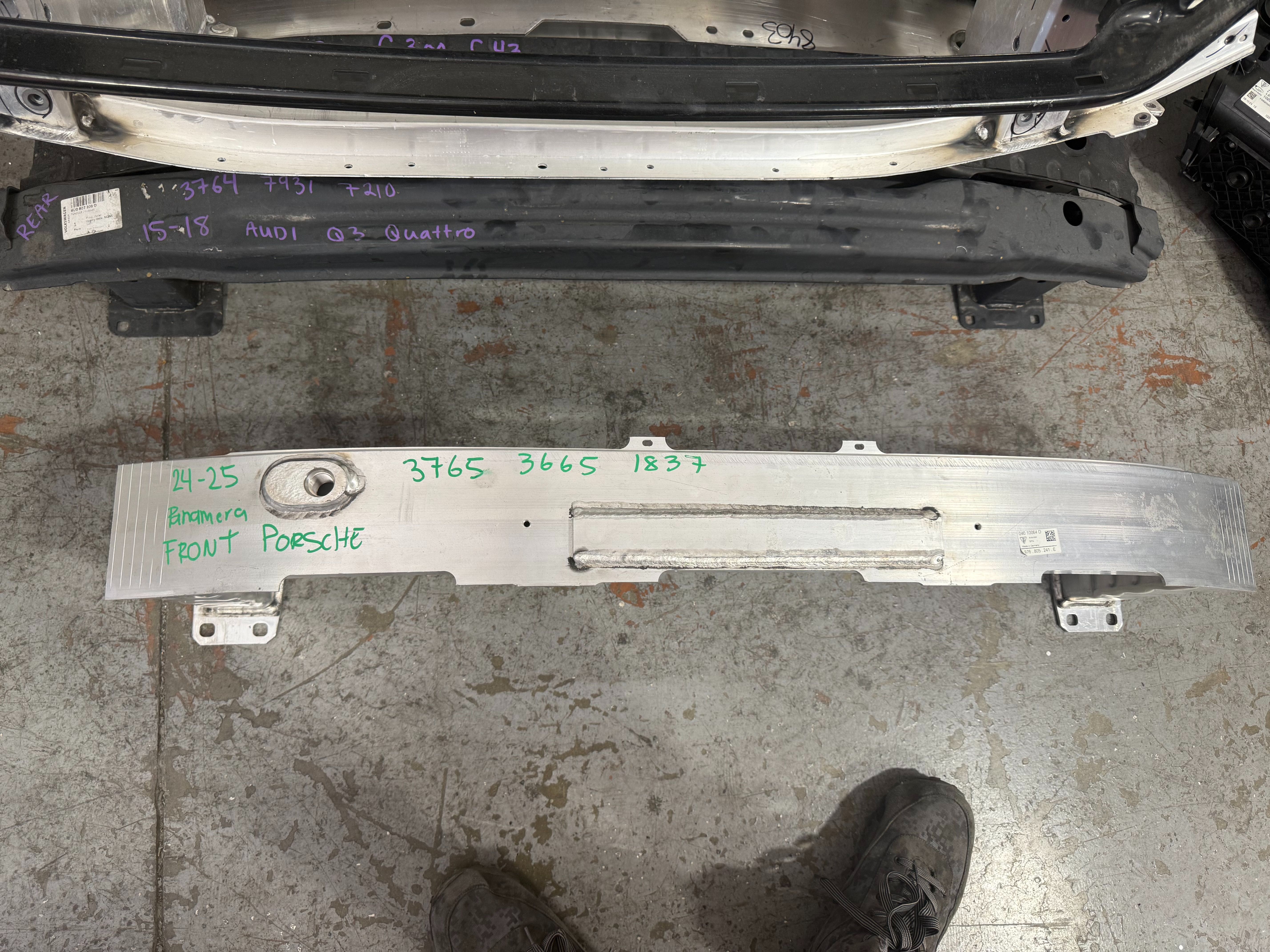 PORSCHE PANAMERA FRONT BUMPER REINFORCEMENT 2024