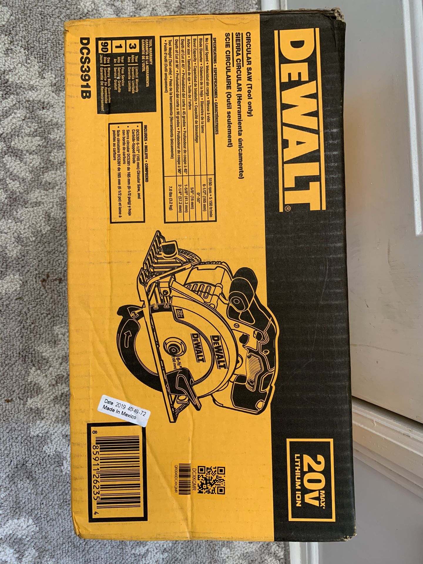 DEWALT View the Collection 20-Volt MAX Lithium-Ion Cordless 6-1/2 in