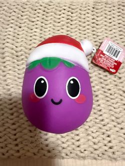 Squeezy Christmas Eggplant