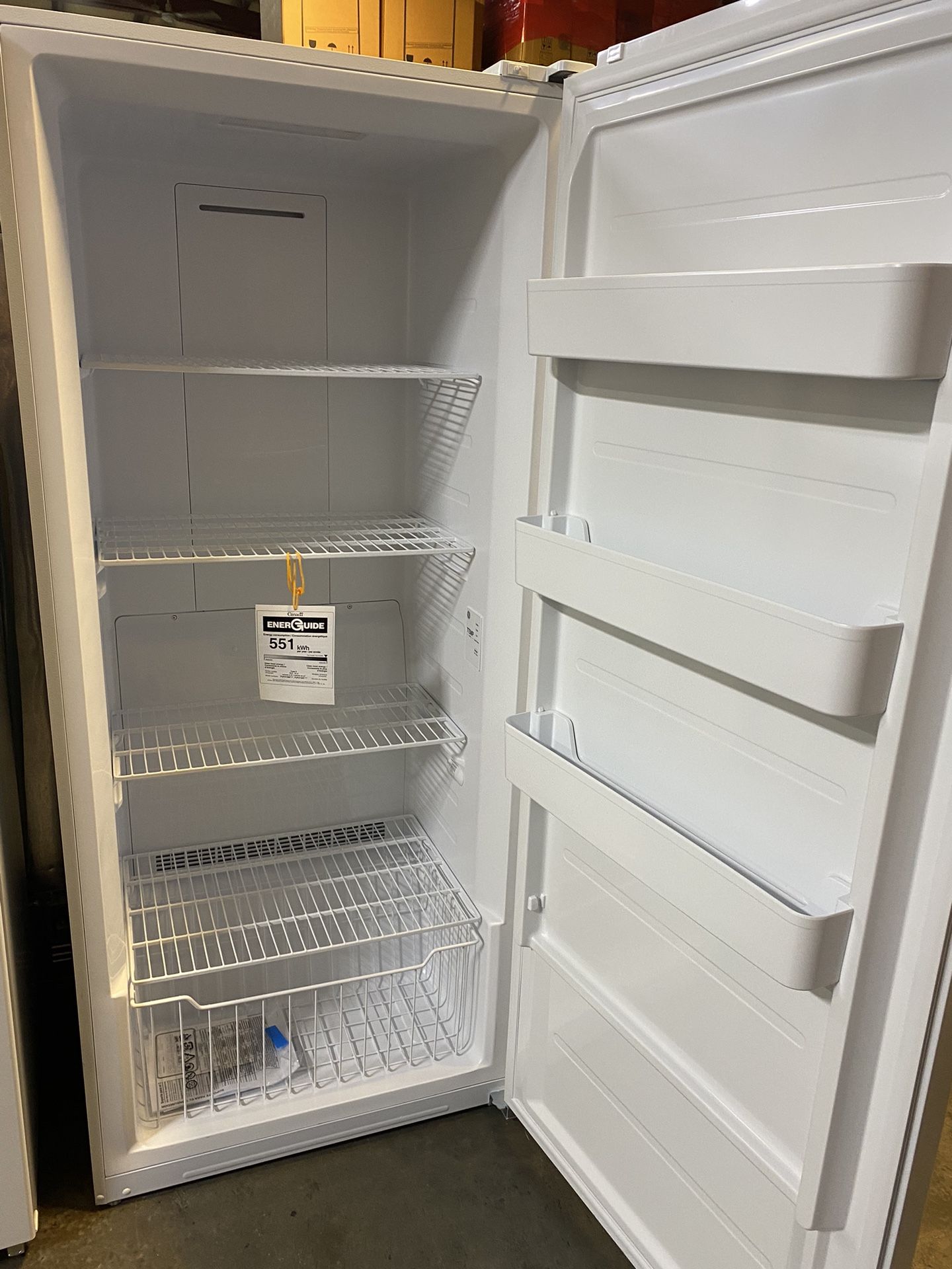 GE® 21.3 Cu. Ft. Frost-Free Garage Ready Upright Freezer