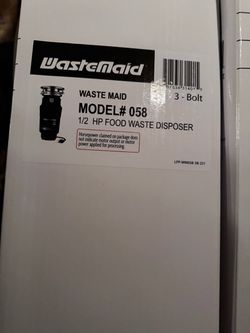 Brand New Garbage Disposals