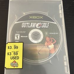 Outlaw Golf (Microsoft Xbox, 2002) Disc Only 