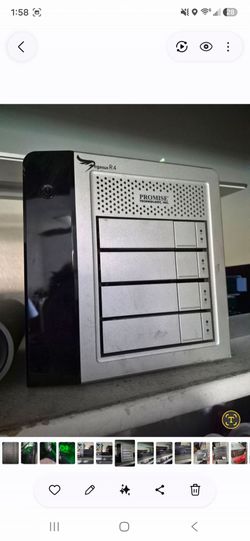 Promise Pegasus R4 4-Bay Thunderbolt RAID Enclosure - Fully Loaded!