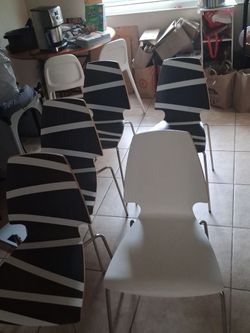 5 chairs