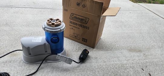 Coleman Pool Pump Brand New In Box