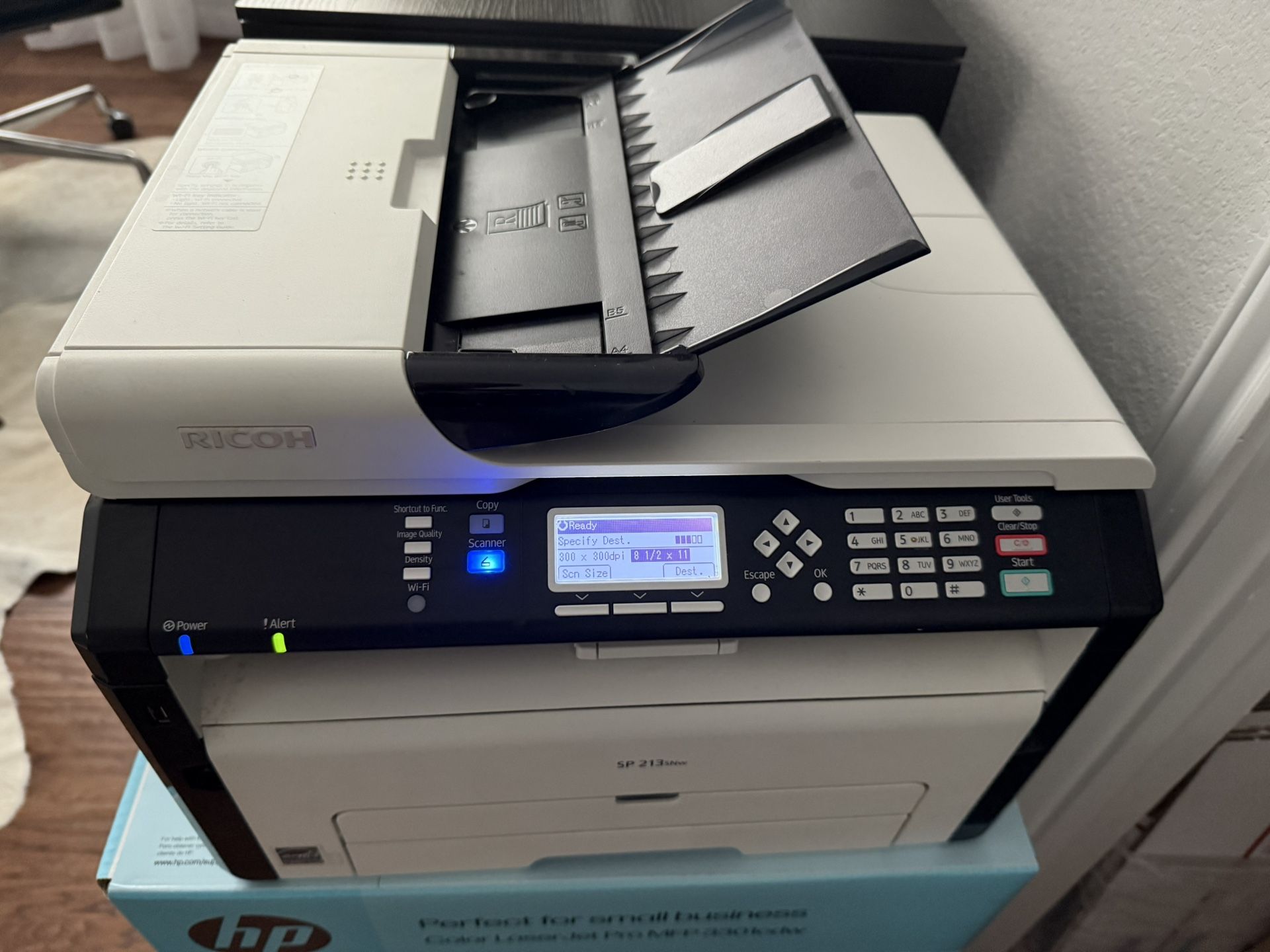 Ricoh Laser Black And  White AIO Printer. 