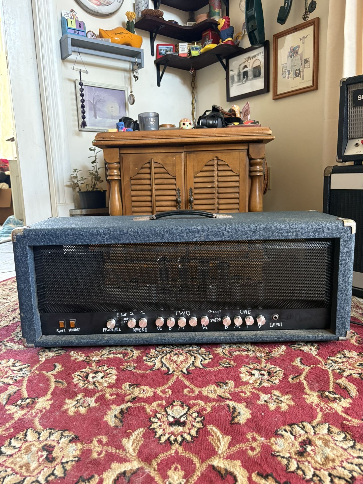 Crate Blue Voodoo 120w Guitar Amp Head