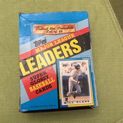 Topps Leaders Super Glossy Baseball Cards One Pack Open 