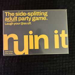 Ruin It Adult Party Game - BRAND NEW!! 
