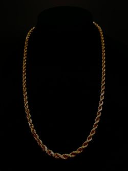 20" 3.5MM ROPE CHAIN #34313