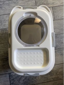 Dog Food Storage Container,Collapsible Container with Travel Silicone B