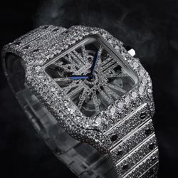 Moissanite Skeleton Cartier💀