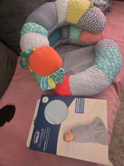 Halo sleep sack swaddle and infantino