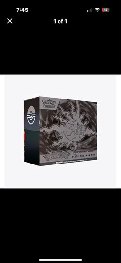Pitch Black Pokemon Center ETB & More