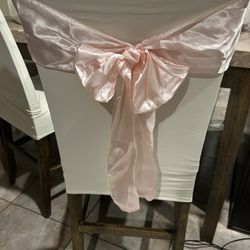 Dusty Pink Chair Sashes 210 Total 30 Of Them Are Still New The Other Were Used Ones 150.00 For All