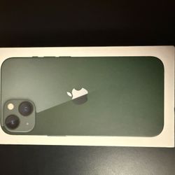 iPhone 13 Money Green. Box Only. 
