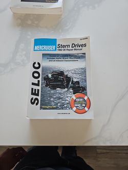 SELOC Mercruiser Stern Drive Repair Manual 92-00