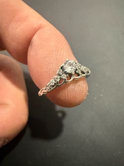 925 Sterling Silver Ring For Wedding Size 6