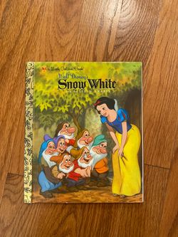 Walt Disney’s Snow White and the Seven Dwarfs a Little Golden Book Collectible