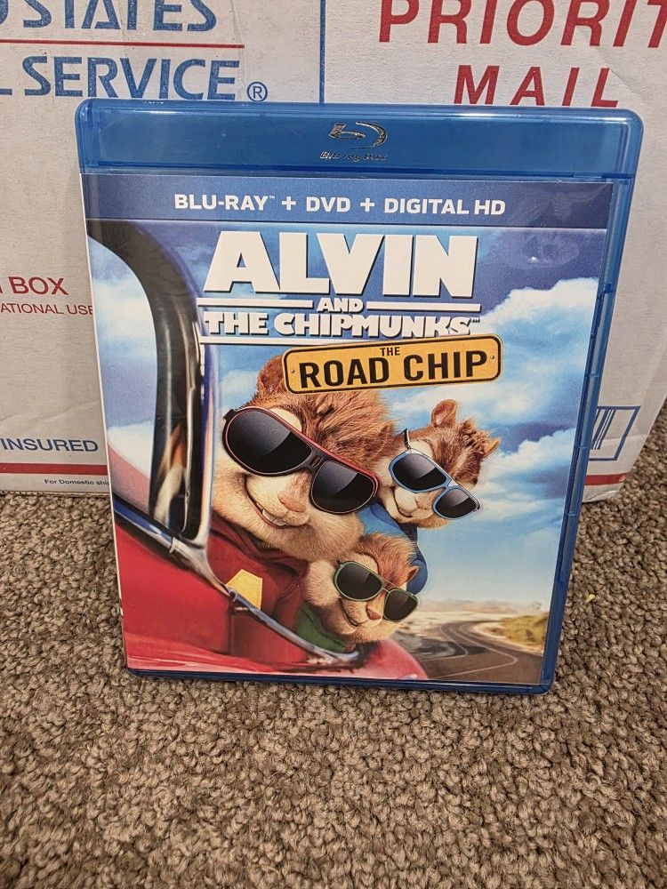 Alvin And The Chipmunks DVD AND BLUE-RAY MOVIE