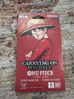 One Piece Carrying On His Will Sleeved Booster Packs OP-13 Bandai Namco