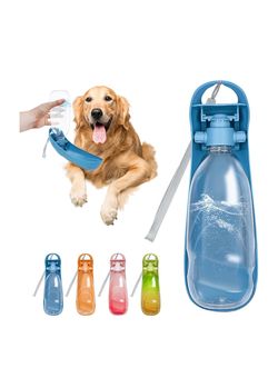 Dog Water Bottle, Collapsible Dog Travel Water Bottle (Cash only)