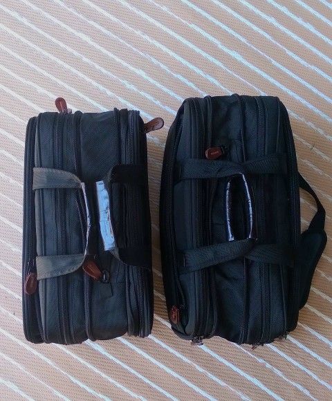 2 Set Combo Computer Bags Fits 17.3 " Laptops Or Camera Equipment