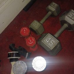 Weights .. Assorted $65All 