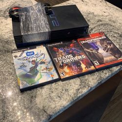 Ps2 With Games Don’t Miss Clean