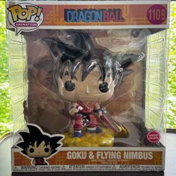 Funko Pop! Vinyl Jumbo 10 in: Dragon Ball - Goku & Flying Nimbus (Jumbo) -1109