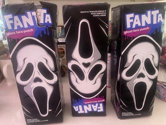 Ghostface drinks