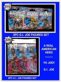 GI JOE FIGURES SETS