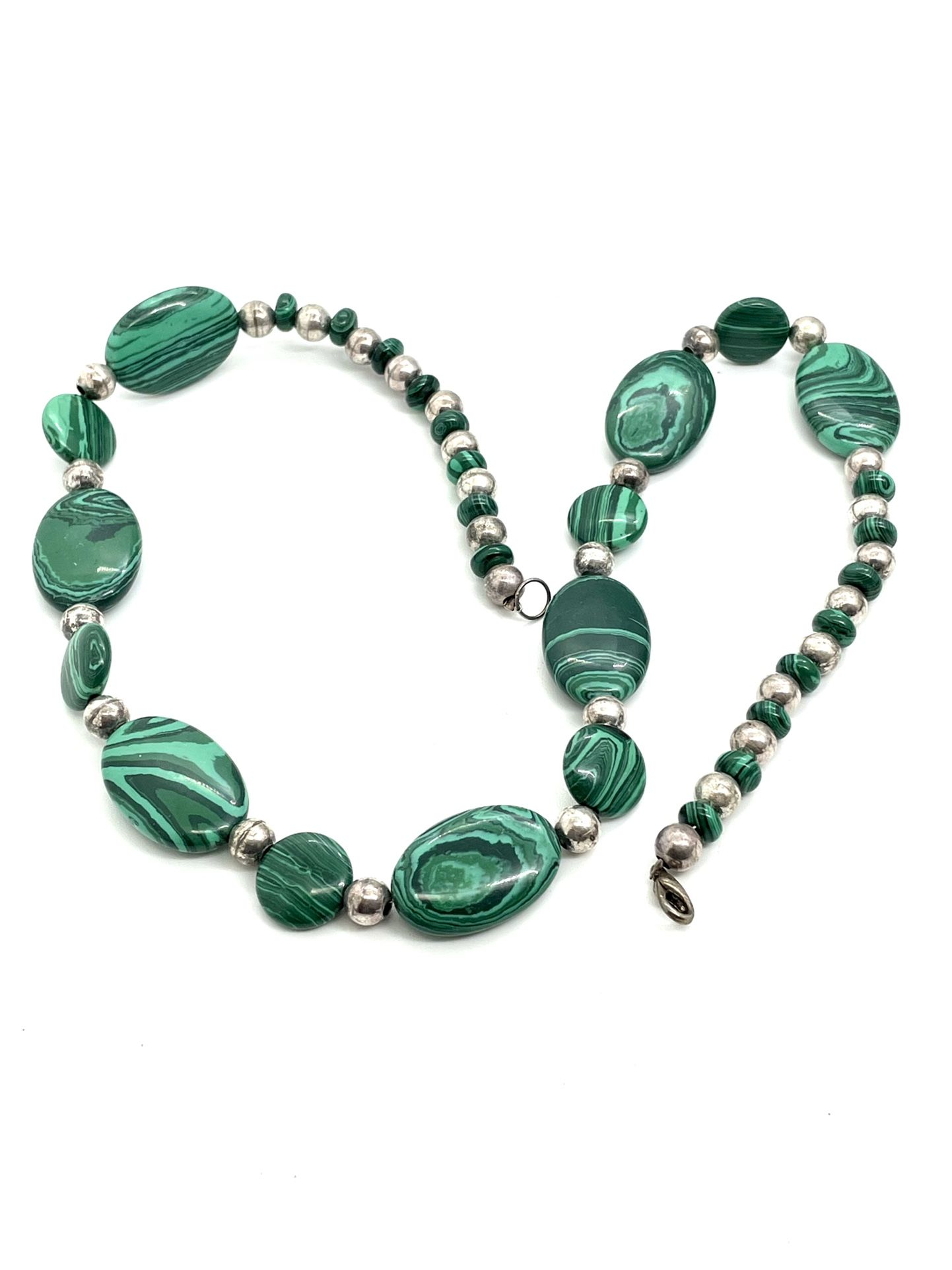 Long Malachite Necklace