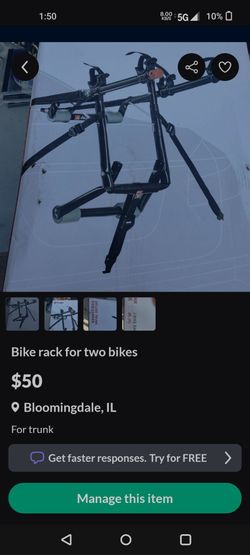 New bike rack