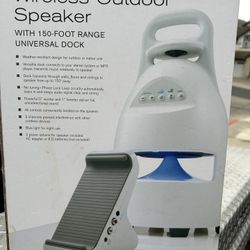 Wireless outdoor speaker