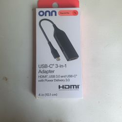 USB-C 3-In-1 Adapter