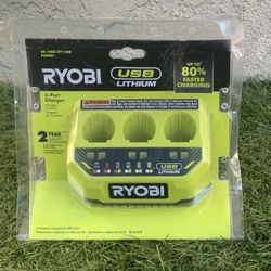 Ryobi Lithium 3 Prot Charger 