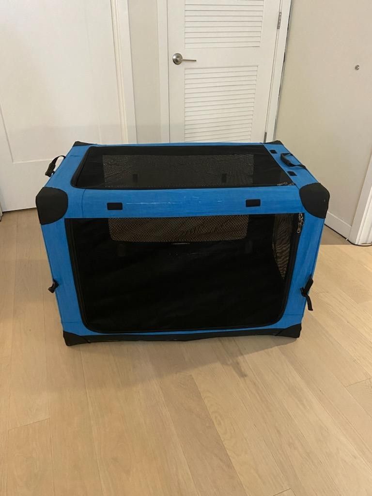 Portable Dog Crate For Large Dog 38x26x26