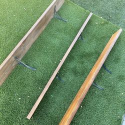 Wood Floating Shelves Wall Mounted 