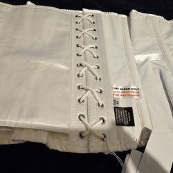 Never Worn - White Corset Size 34