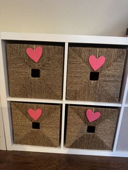 IKEA Cube Unit Kallax Storage Bins