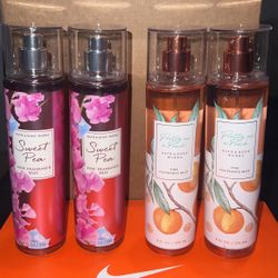 Bath & Body Works Sweet Pea Fine Fragrance Body Mist Spray