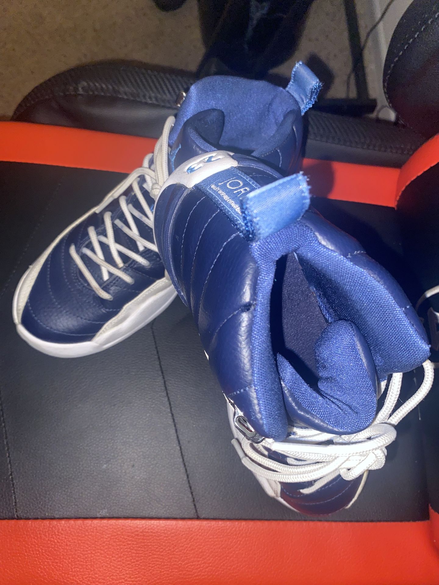 Air Jordan White And Blue