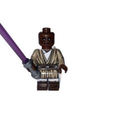 LEGO Star War Mace Windu with Purple Lightsaber