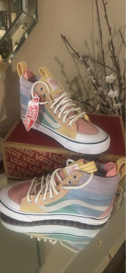Vans SK8-Hi High-Top Sneakers Pastel Patchwork
